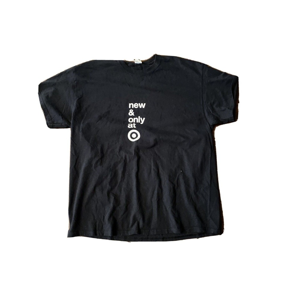 New Only‎ at Target Store Bullseye Black T Shirt X Large